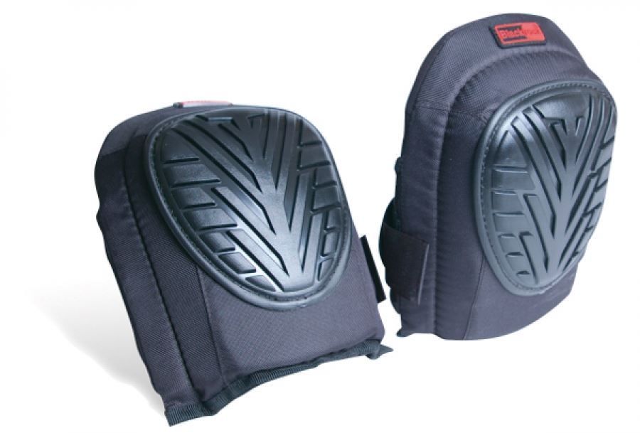 Blackrock Rodo 4400200 Gel Filled Premium Knee Pads Hard Turtleback Shell Black