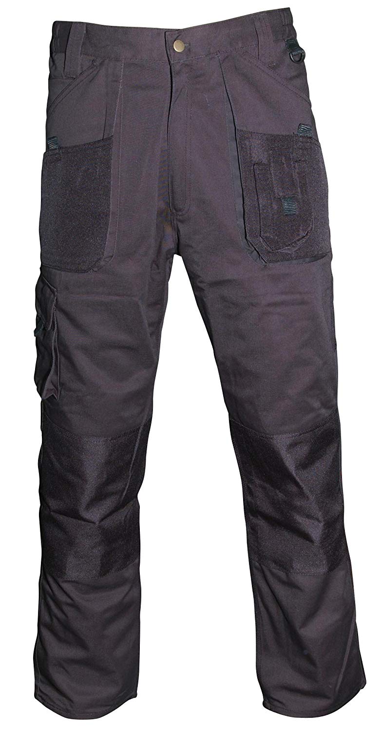 Blackrock Baratec Workman Knee Pad Pockets Stain Resistant Trousers Black