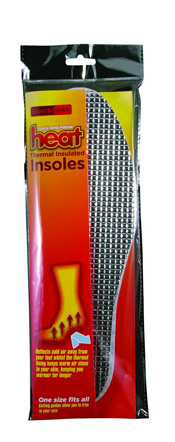 Blackrock Heat Thermal Foil Insoles, One Size Fits All