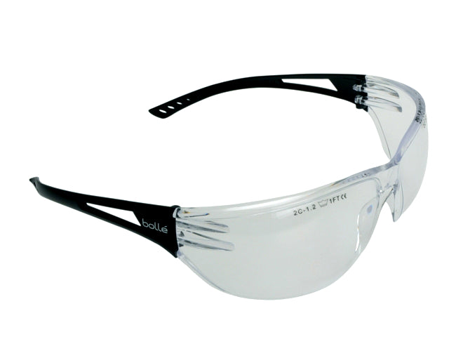 Bolle Modern & Stylish All-round Vision Slam Safety Glasses - Clear