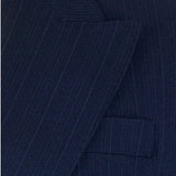 Brook Taverner 2184B Aprilla Ladie Slim Fit Jacket Navy Multistripe, Size - 12