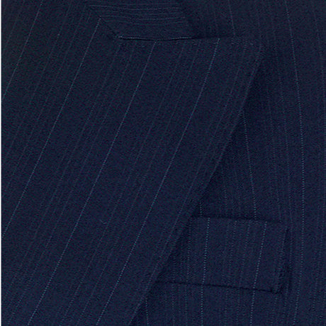 Brook Taverner 2184B Aprilla Ladie Slim Fit Jacket Navy Multistripe, Size - 12