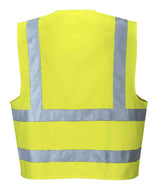 Portwest C470 Men Hi Vis Work Vest Yellow Size S/M