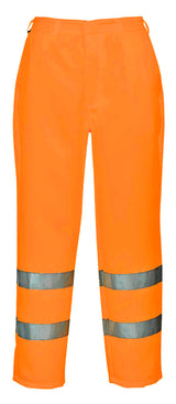 Pro-Tough CPHVTPCO High Visibility Polycotton Trousers Orange