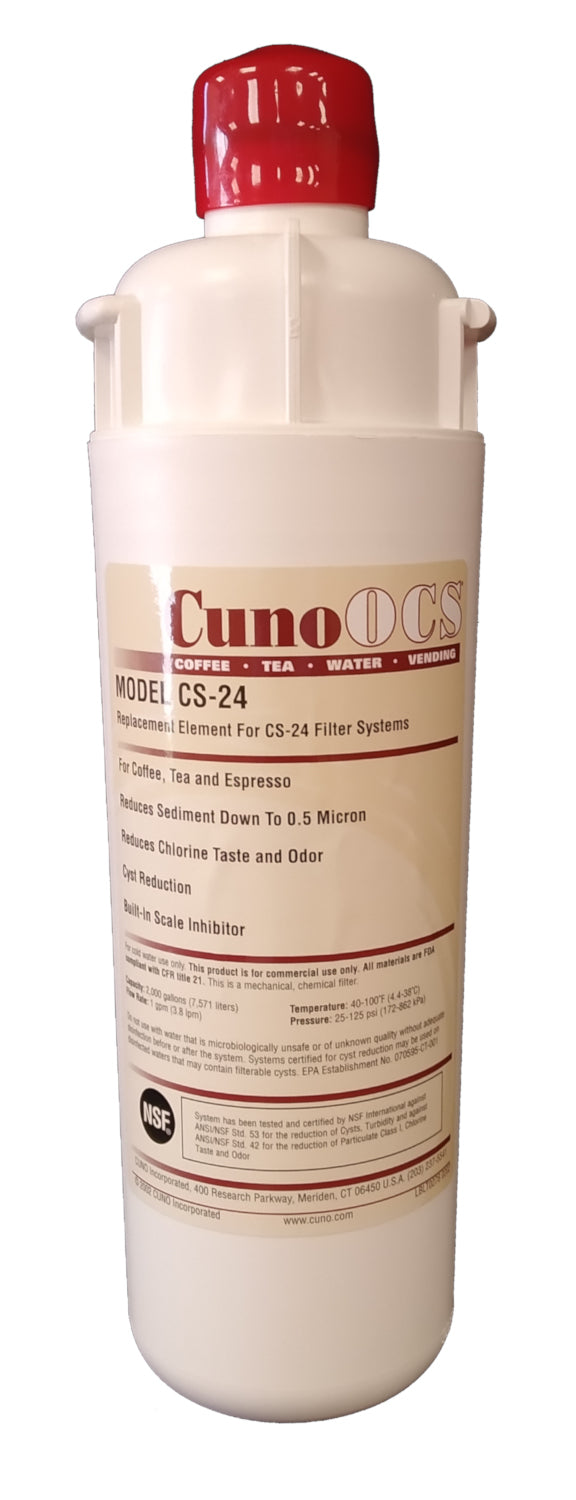Cuno OCS CS-24 Commercial Replacement Water Filtration Cartridge