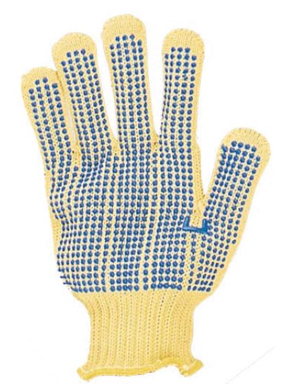 Ansell 70-345 Neptune Kevlar Cut 5 PVC Dots Extra Grip Cut Resitant Glove