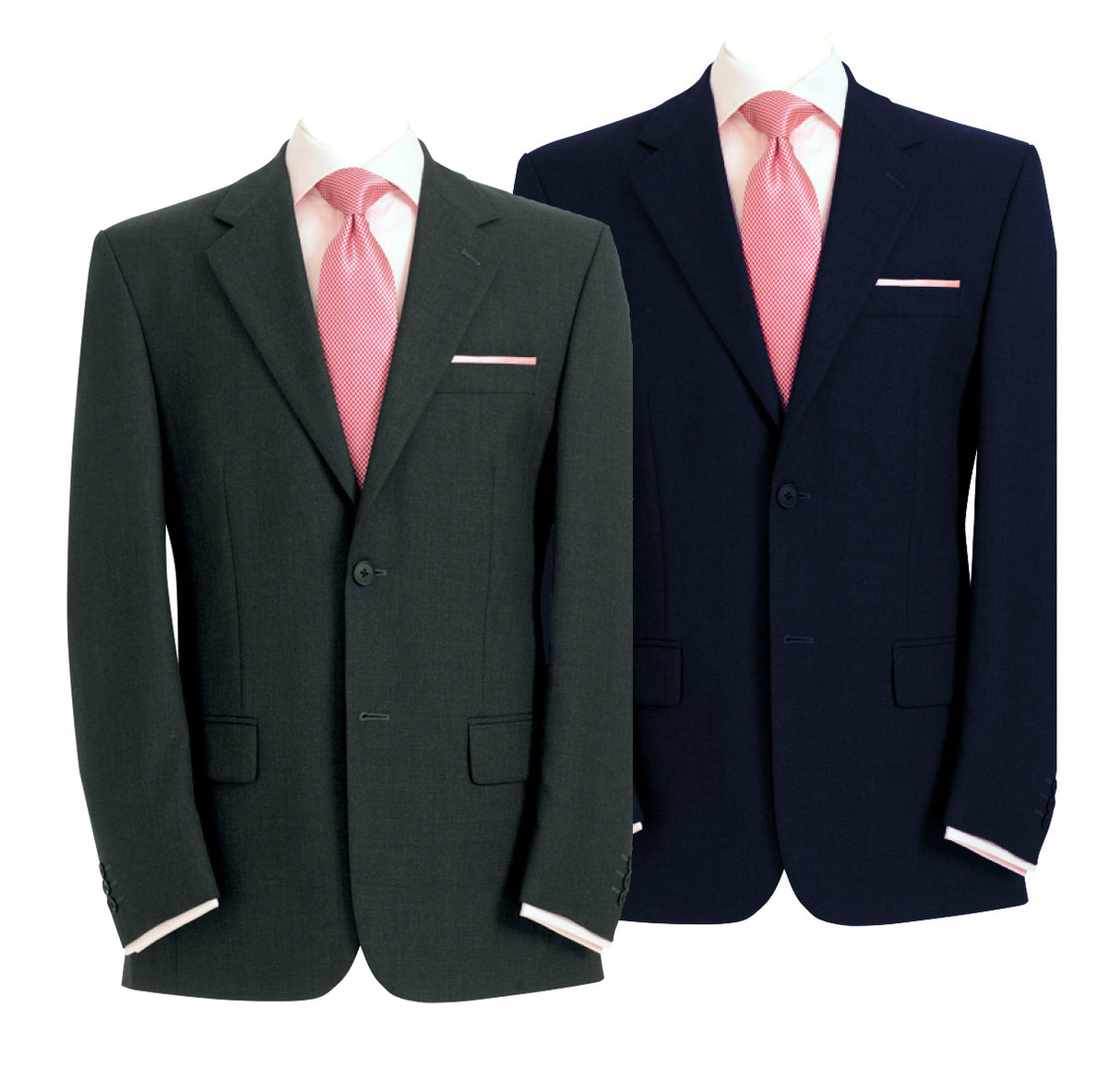 Clubclass Dockland E4J0459 Polywool Single Breast 2 Buttons Suit Jacket