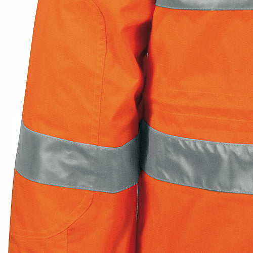 Cofra Protection Men Hi Vis Jacket Waterproof 4 in 1 Parka Orange V024-0-01