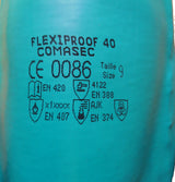 Comasec Flexiproof Nitrile Chemical Protection Gauntlets 40cm