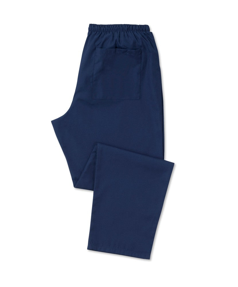 Alexndra D398 Unisex Scrub Trousers Polycotton Navy