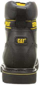 Caterpillar CAT Holton OB Men's Non-Safety Lace up Leather Work Boots Black