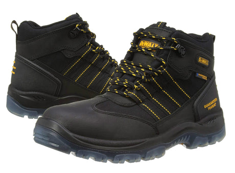 DEWALT Nickel Waterproof S3 WR SRA Steel ToeCap Black Safety Boots