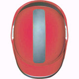 Delta Plus Diamond V UP Safety Helmet Baseball Cap Shaped Chin Strap Red