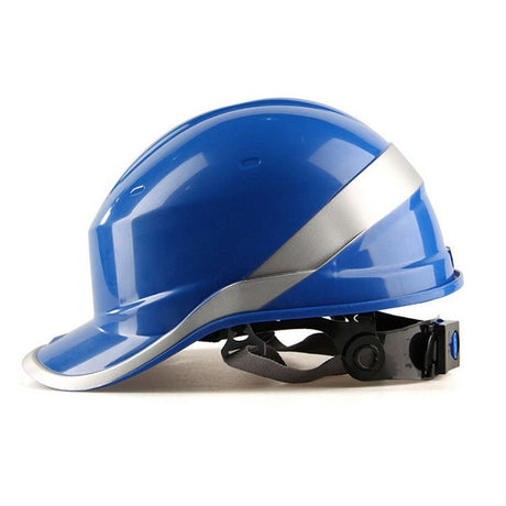 Delta Plus Diamond V Safety Helmet Baseball Cap Shaped Blue