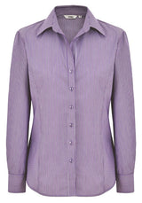 Disley L146 Ailish Ladies Long Sleeve Lilac Blouse, Size - 20