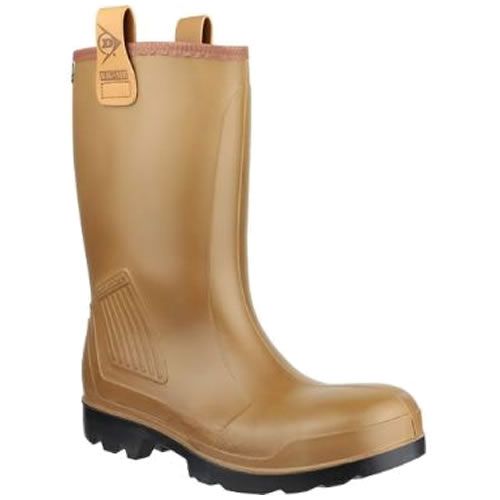 Dunlop Rig-Air Safety Rigger Wellington Boots Size UK 6