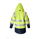 Eagle Technical ETF1901AE Flame Retardant Waterproof FR Hi Vis Yellow Parka Jacket