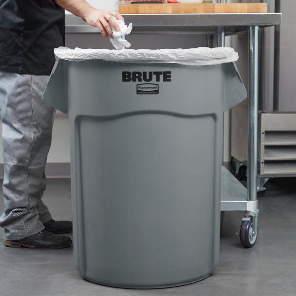 Rubbermaid BRUTE Container 208.2L Grey