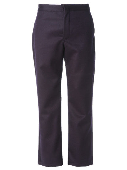 Alsico Men Foundry Trousers Molten Metal Protection 100% Wool Navy, Size - 40