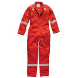 Dickies Flame Retardant FR5060 Firechief 350gm Coverall Red