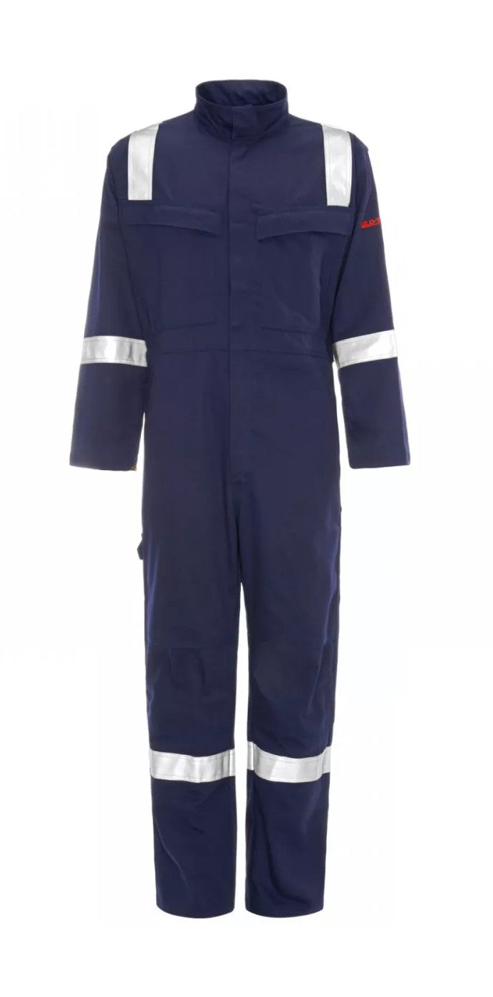 Supertouch FR51394 Weld-Tex® Plus Flame Retardant Antistatic Navy Coverall, Size - 48