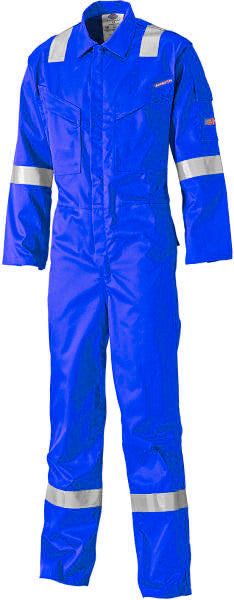 Dickies FR5401 Lightweight Pyrovatex FR Coverall Hi Vis Royal Blue Size 42