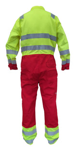 Portwest FR90 Bizflame Services Coverall Flame Retardant High Visibility Offshore Boilersuit XL