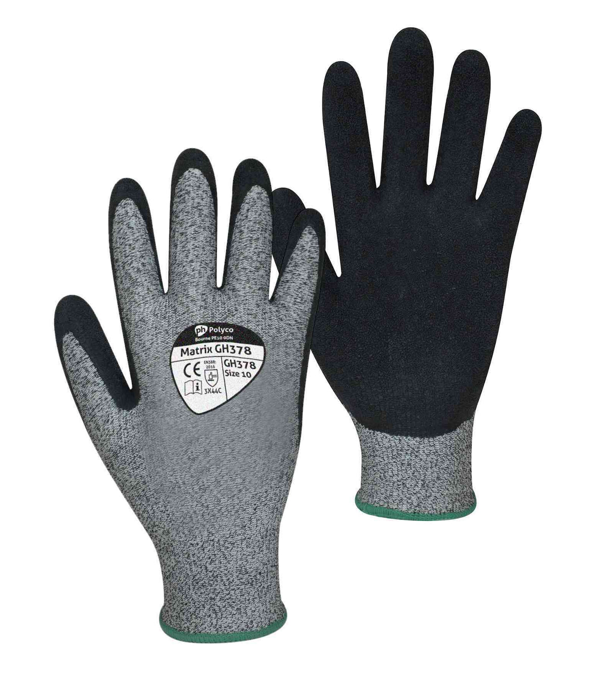 Polyco Matrix® GH378 Cut Resistant Gloves Latex Palm Coating