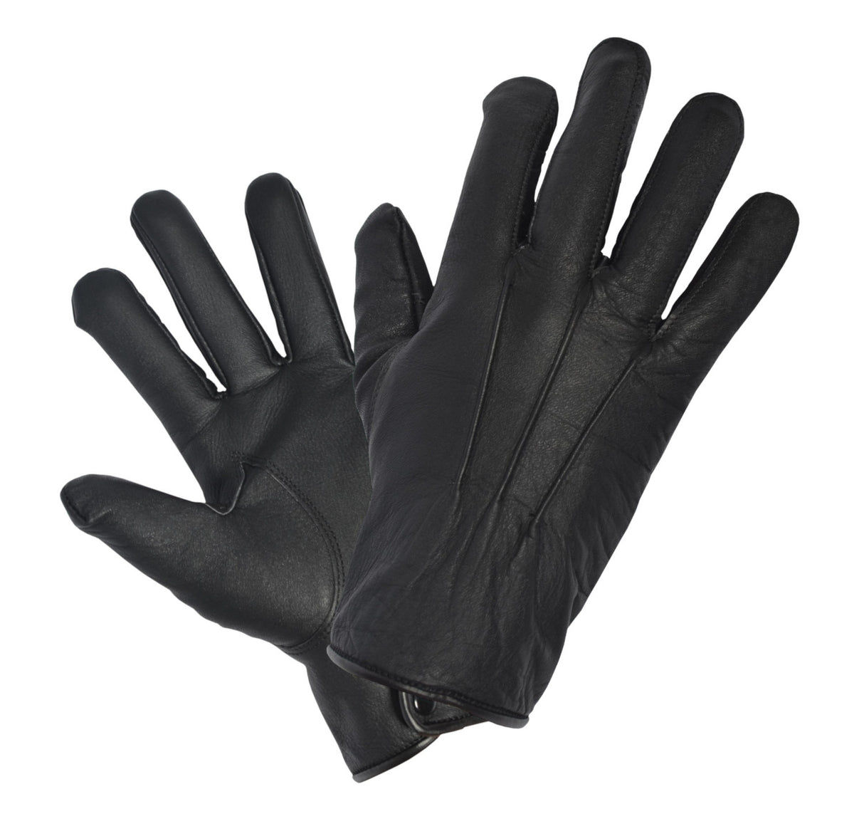 Peter Drew GLP Black Leather Drivers Gloves Size 9.5