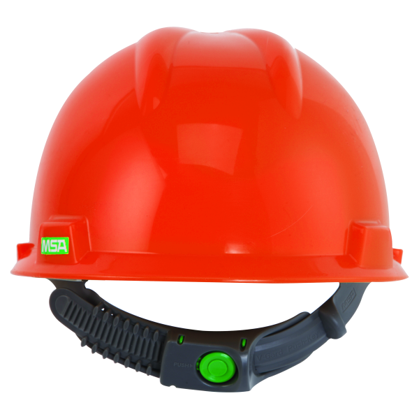 MSA V-Gard GV131 Safety Helmet with Staz-On Adjustment