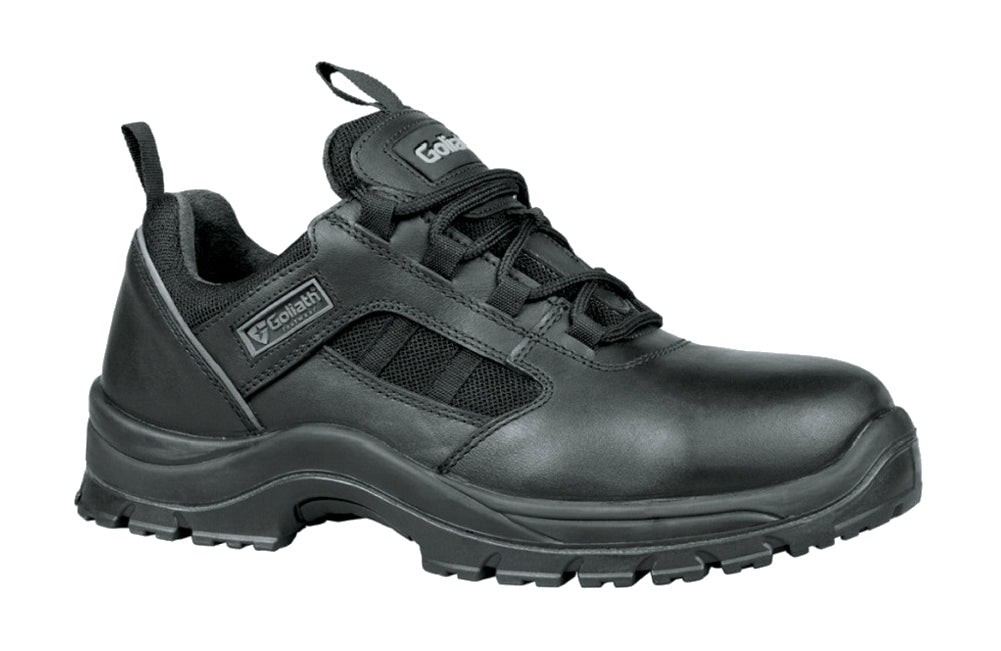 Goliath DLPM1011 Non Metal S1P SRC HRO CI Safety Black Trainer Shoes, Size - 11