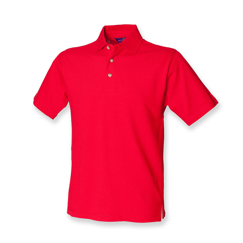 Henbury H100 Men Classic Cotton Piquet Polo Shirt, Size - XL