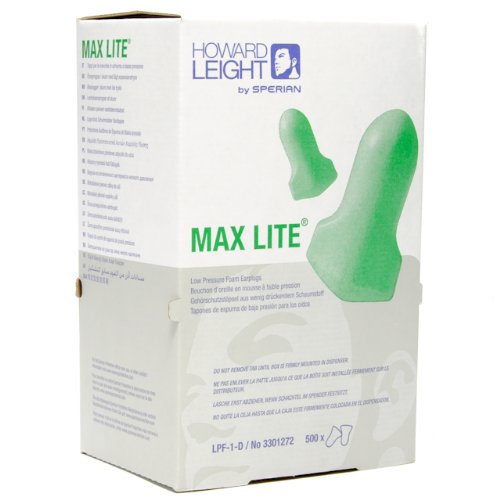 Howard Small Leight Max Lite Earplug LPF-1 Uncorded (box 500)