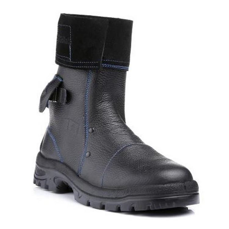 Goliath HM2005 Men Foundry Boots Mid Calf Length Black