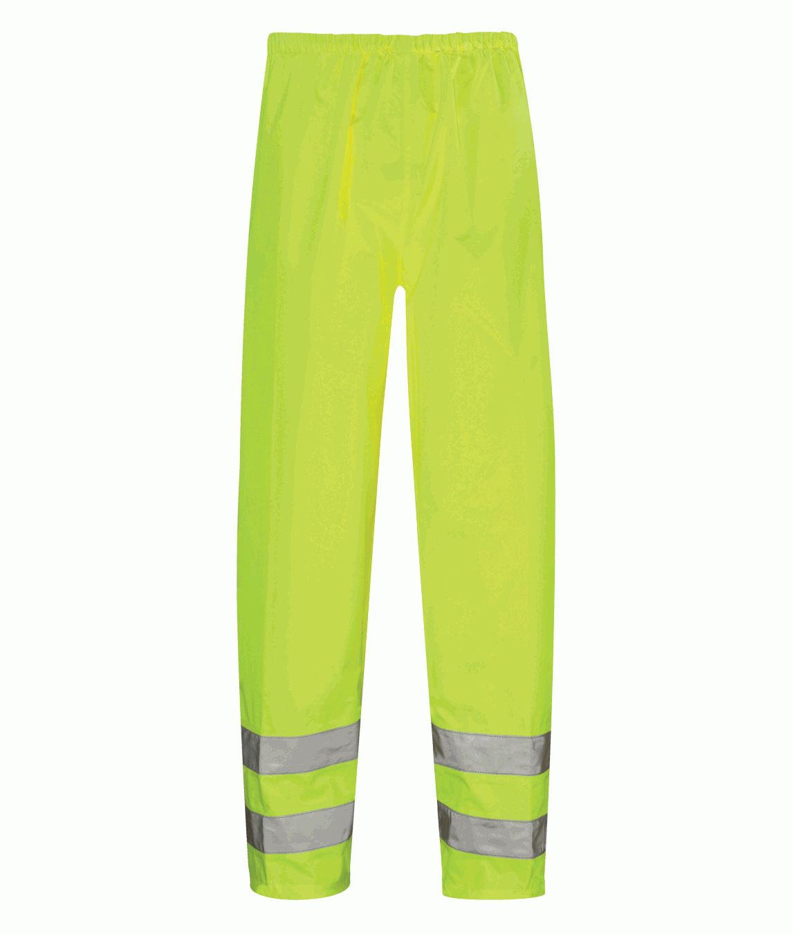 Orbit HVT01 Hawk Waterproof Hi Vis Yellow PU Coated Rain Over Trousers