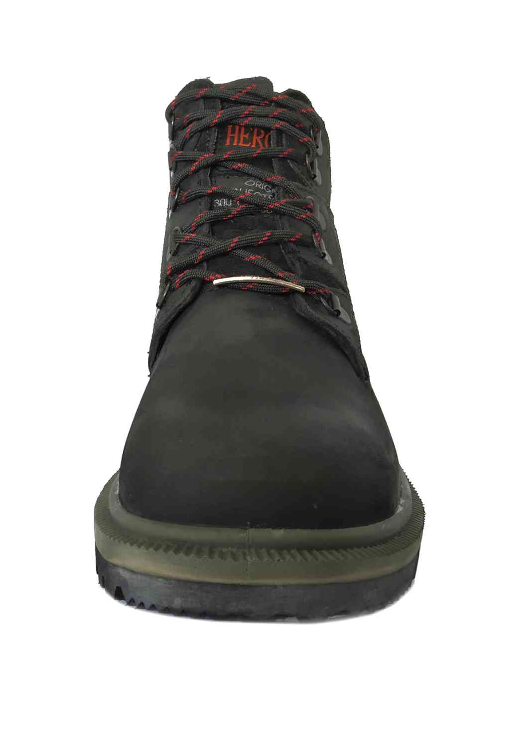 Hercules 900 Mid Cut Safety Boots Steel Toe Cap Nubuck Leather Upper Black Size 3