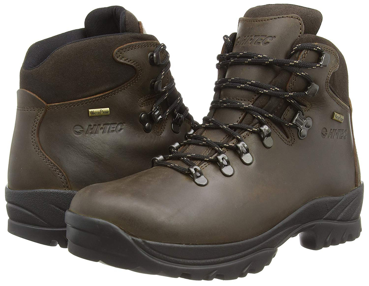 Hi-Tec Ravine Hiking Boot Brown Waterproof Gents O002248-41
