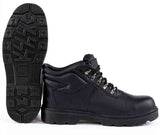 Himalayan Black Leather Safety Boot Steel Toe Cap & Midsole S3 SRC