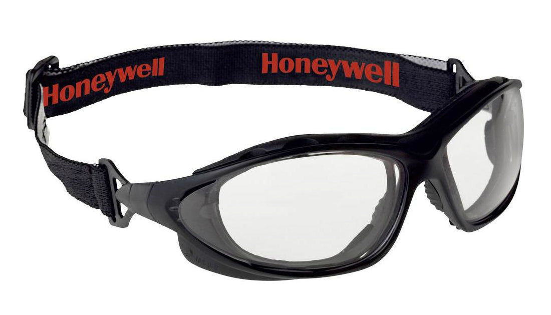 Honeywell 1028640 Dura-Streme SP1000 Sperian Black Frame Clear Lens Spectacle