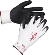 Ansell HyFlex 11-735 Safety Gloves PU Coating Level 5 Cut Resistant