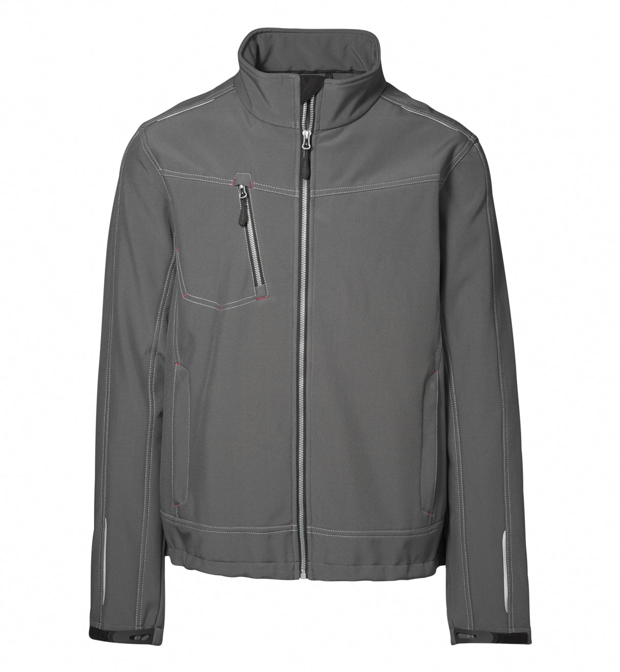 Tranemo Softshell Jacket Worker ID 0832 Grey