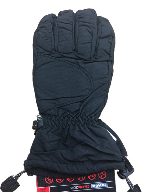 Trekmates Dry Insulated Black Waterproof Winter Gloves