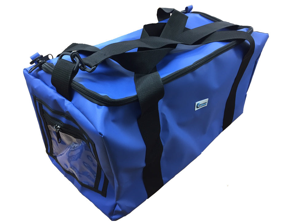 Alpha Solway Royal Blue PVC Holdall Bag 24x12x12" Blue