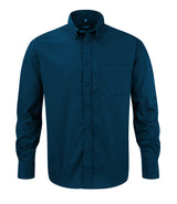 Russell Collection 916M Long Sleeve Button Down Collar Cotton Shirt