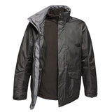 Regatta TRA147 Benson III Men's Waterproof 3 In 1 Jacket Black