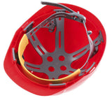 JSP Evo 2 HDPE Isulated Vented Head Protection Red Safety Helmet