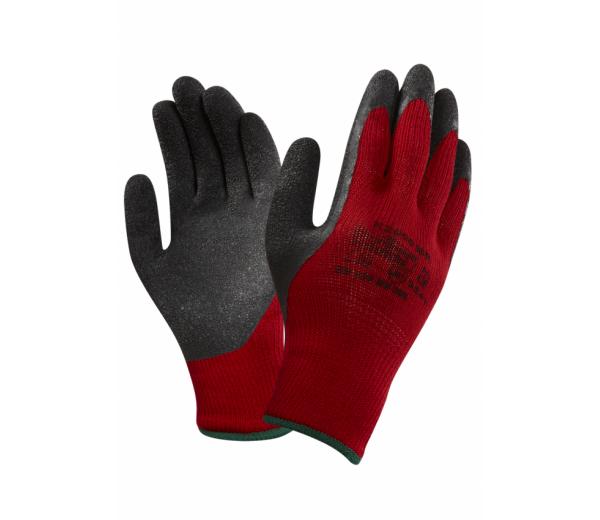 Marigold K2000BR Work Gloves Latex Coated Red
