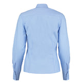 Kustom Kit KK743F Business Long Sleeve Ladies Shirt Blue, Size - 16