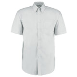 Kustom Kit KK109 Short Sleeve Easy Iron Polycotton Premium Oxford Shirt White