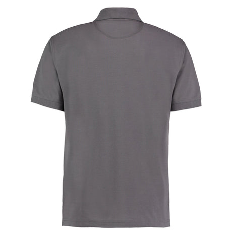 Kustom Kit KK403 Klassic Short Sleeve Polo Shirt, Charcoal - Size L